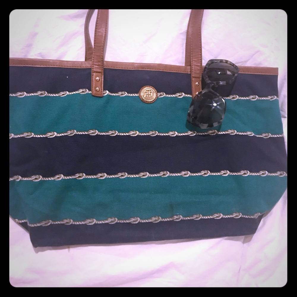 Tommy Hilfiger nautical tote